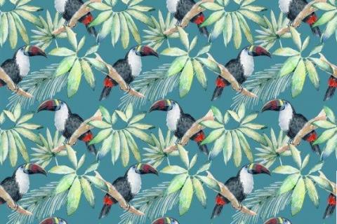 parot-banana-leaves-leopard-flamingo-69
