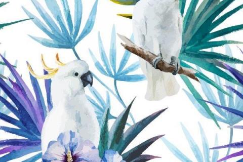 parot-banana-leaves-leopard-flamingo-79