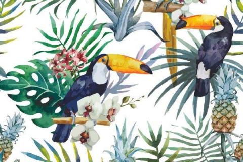 parot-banana-leaves-leopard-flamingo-81