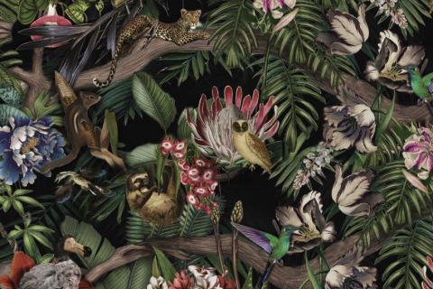 parot-banana-leaves-leopard-flamingo-85