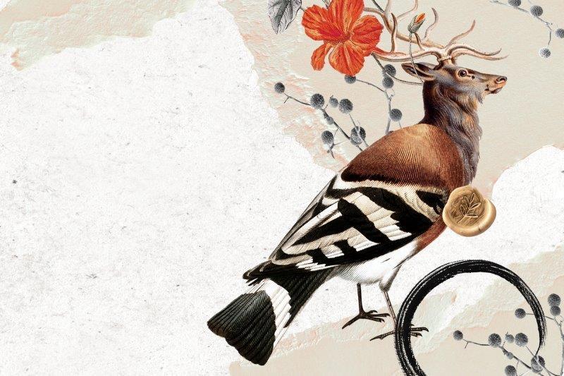 SmartArt_Whimsical_DeerZebraBird
