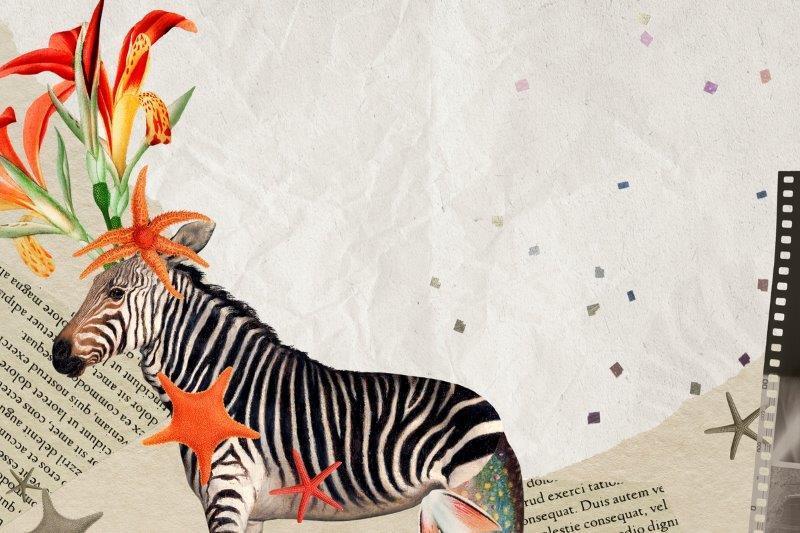 SmartArt_Whimsical_Zebra